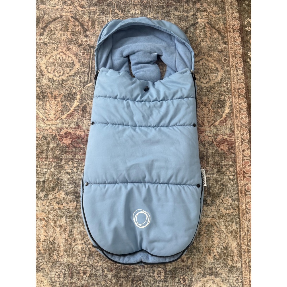 Bugaboo‎ Winter Footmuff in Seaside Blue | All-Season Stroller Cocoon